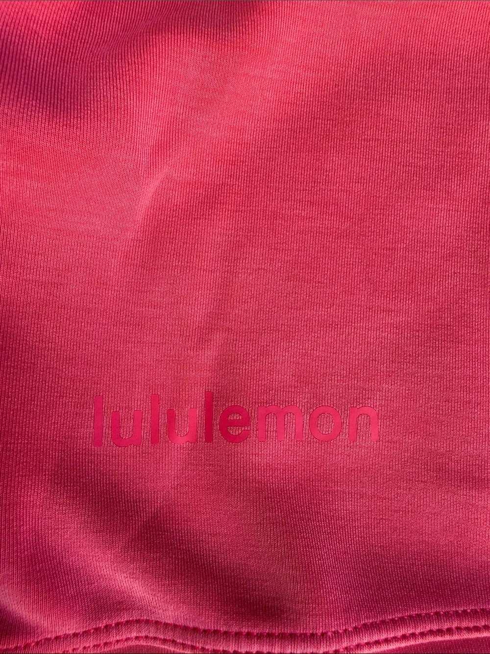 lululemon athletica Pink Crew/cropped Sweatshirt